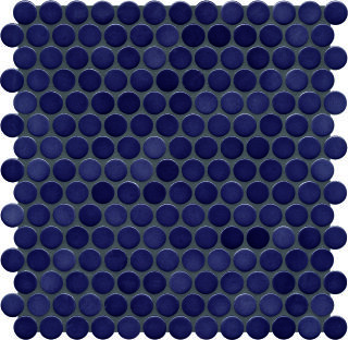 Ø2x0,65 Loop dunkelviolett glänzend Mosaikbogen 32x32