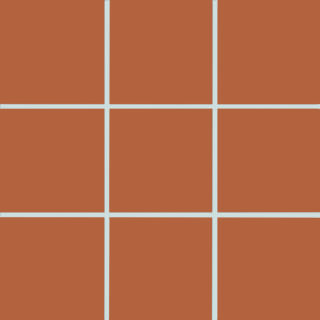 10x10x0,65 Plural lachs dunkel Mosaikbogen 30x30