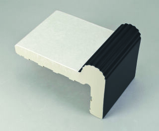 12,5cm Beckenrandstein 81/5716 C Überhang <(>&<)> Wulst: 5716 - neutral 1