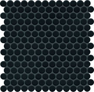 Ø2x0,65 Loop nachtschwarz R10/B Mosaikbogen 32x32