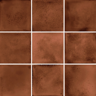 10x10x0,65 Karl terra R10/B Mosaikbogen 30x30