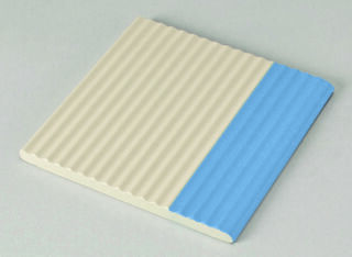 12,5x12,5x0,8 Treppe azur hell C Markierung 553002 - azur hell