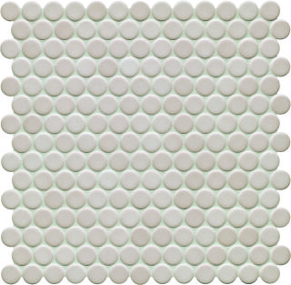 Ø2x0,65 Loop elfenbein hell R10/B Mosaikbogen 32x32