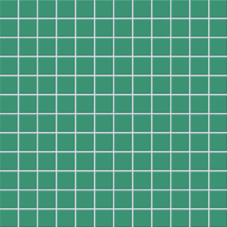 2,5x2,5x0,65 Plural türkis aktiv R10/B türkis aktiv, Mosaikbogen 30x30
