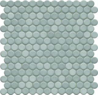 Ø2x0,65 Loop diamantgrau hell R10/B Mosaikbogen 32x32