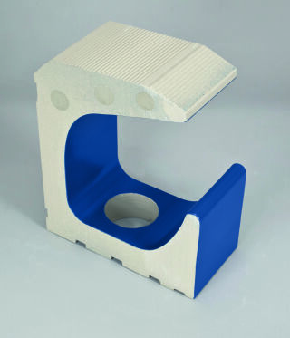 12,5cm Bamberg m. Ablauf azur aktiv
