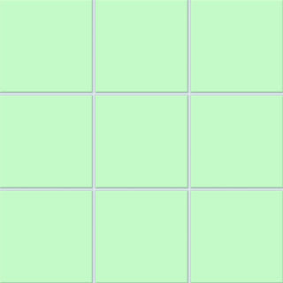 10x10x0,65 Plural grün hell R10/B Mosaikbogen 30x30