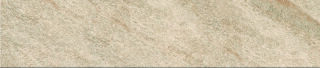 31x145x1,05 Quarzit Treppe sandbeige R10/A mit Schräge