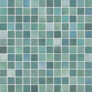 2,5x2,5x0,65 Ocean ocean green R10/B Mosaikbogen 30x30