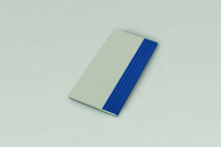 12,5x25x0,8 Trep.Ecke re.ger.azur aktiv Markierung 553001 - azur aktiv
