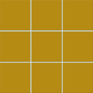 10x10x0,65 Plural gelb aktiv R10/B Mosaikbogen 30x30