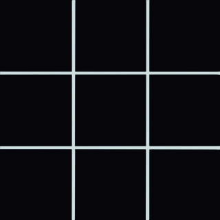 10x10x0,65 Plural neutral 1 tiefschwarz,Mosaikbogen 30x30