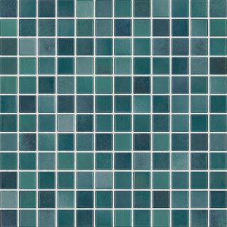 2,5x2,5x0,65 Ocean caribic blue R10/B Mosaikbogen 30x30