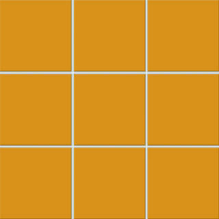 10x10x0,65 Plural gelb dunkel R10/B Mosaikbogen 30x30