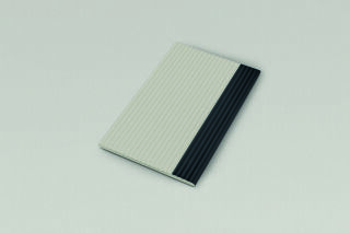 15,6x25x0,8 Treppe re. ger. neutral 1 C Markierung 340 - neutral 1 - tiefschwarz