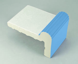 12,5cm Beckenrandstein 81/552002 C Überhang <(>&<)> Wulst: 552002 - azur he