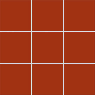 10x10x0,65 Plural lachs aktiv R10/B Mosaikbogen 30x30