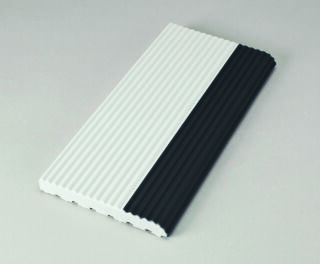 12,5x25x1,5 Treppe 91/340 C Markierung 340 - neutral 1 - tiefschwarz