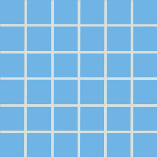 5x5x0,65 Plural azur hell Mosaikbogen 30x30