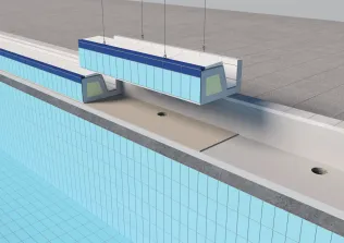 Aufsetzen der neuen Beckenköpfe