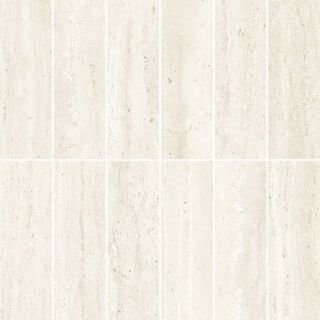 30x30x0,9 Solid Ground italian white Mosaikbogen 30x30 cm
