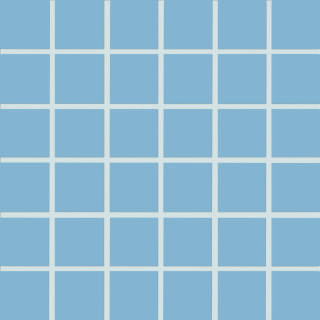 5x5x0,65 Plural blau mittel Mosaikbogen 30x30
