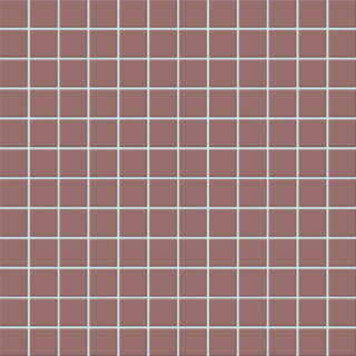 2,5x2,5x0,65 Plural oxidrot mittel R10/B oxidrot mittel, Mosaikbogen 30x30