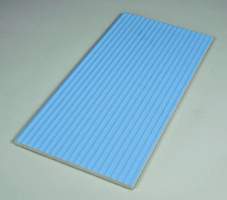 50x25x1,25 Rillenplatte azur hell C System Finnland II