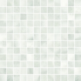 2,5x2,5x0,65 Karl white glänzend Mosaikbogen 30x30