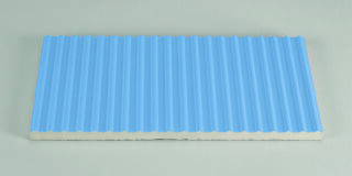 12,5x25x1,25 Rillenplatte azur hell C System Finnland II