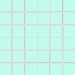 5x5x0,65 Plural türkis hell Mosaikbogen 30x30