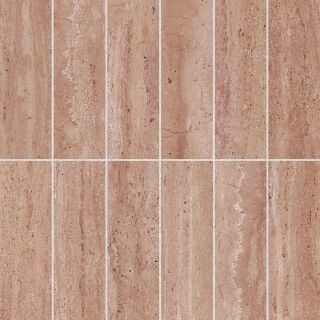 30x30x0,9 Solid Ground persian red Mosaikbogen 30x30 cm