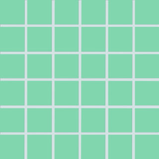 5x5x0,65 Plural türkis mittel Mosaikbogen 30x30