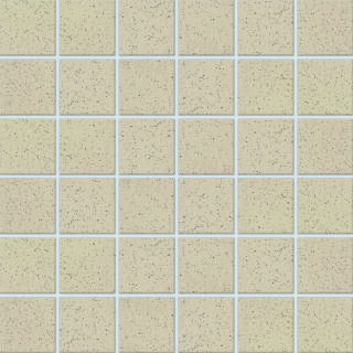 5x5x0,65 Basis 3 eben kreide R10/B Mosaikbogen 30x30