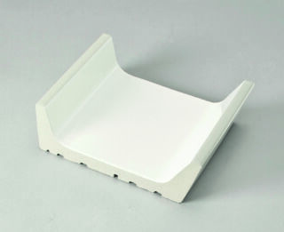 12,5x16x1,5 Rinnenschale neutral 10 glzd aktivweiß glänzend
