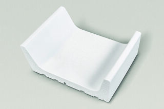 12,5x16x1,5 Rinnenschale neutral 10 aktivweiß