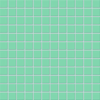 2,5x2,5x0,65 Plural türkis mittel türkis mittel, Mosaikbogen 30x30