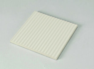 12,5x12,5x0,8 Rillenplatte graubeige C