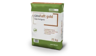 CASEA Gips-Fertigputz casuhaft gold