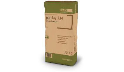 CASEA Grober Lehmputz purclay 334 CASEA Grober Lehmputz purclay 334