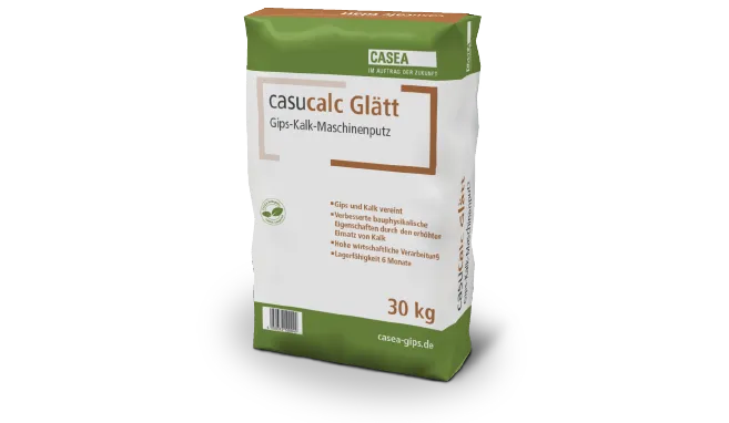 CASEA Gips-Kalk-Maschinenputz casucalc Glätt