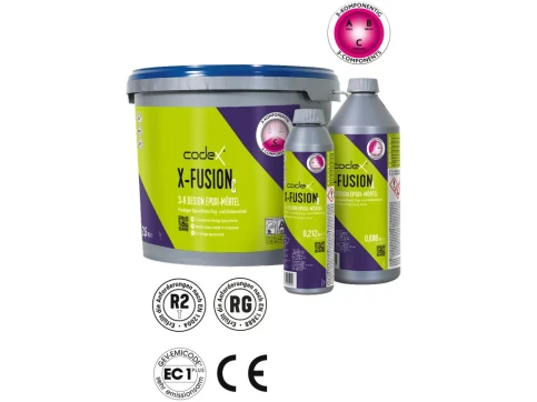 3-K-Epoxidharz Fug- und Klebemörtel codex X-Fusion