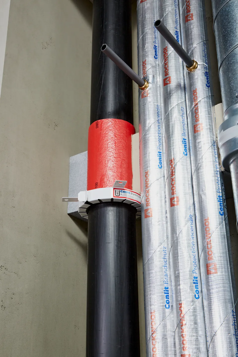 Conlit Brandschutzmanschette 110 mm Brandschutzmanschette Kunststoffabwasserrohre