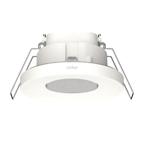 Präsenzmelder P34MR, KNX, 9-10 m, 360°, für Einbau und Unterputzdose