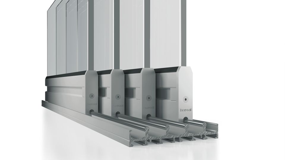Glasschiebewand-System heroal S 20 C