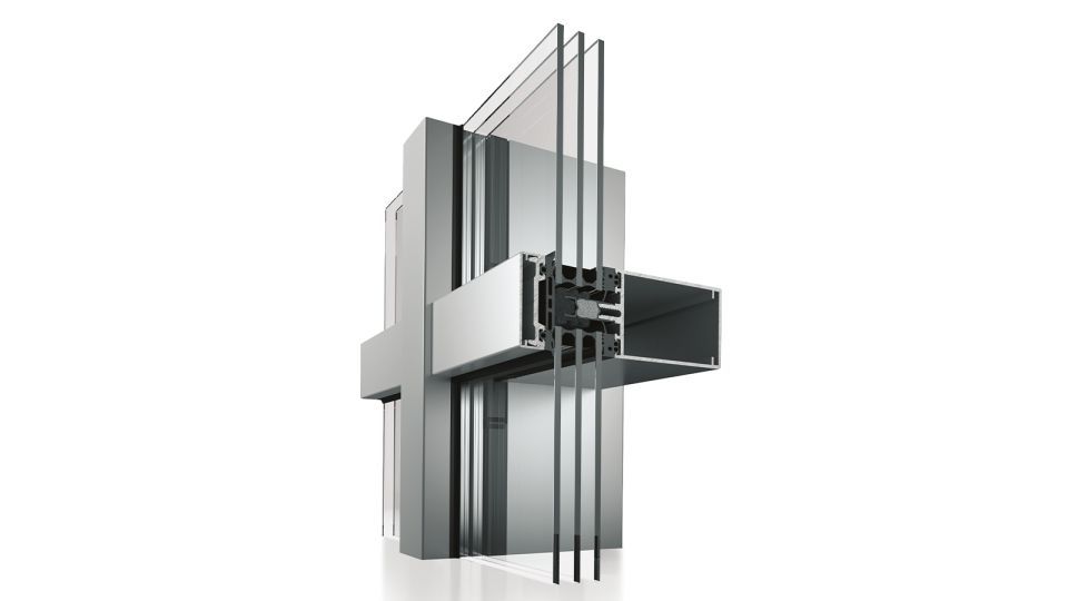 Fassadensystem heroal C 50 HI