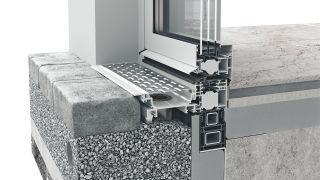 Drainagesystem heroal DS für Fenstersysteme