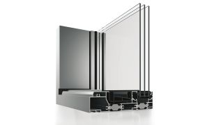 Hebe-Schiebetür-System heroal S 77 SL
