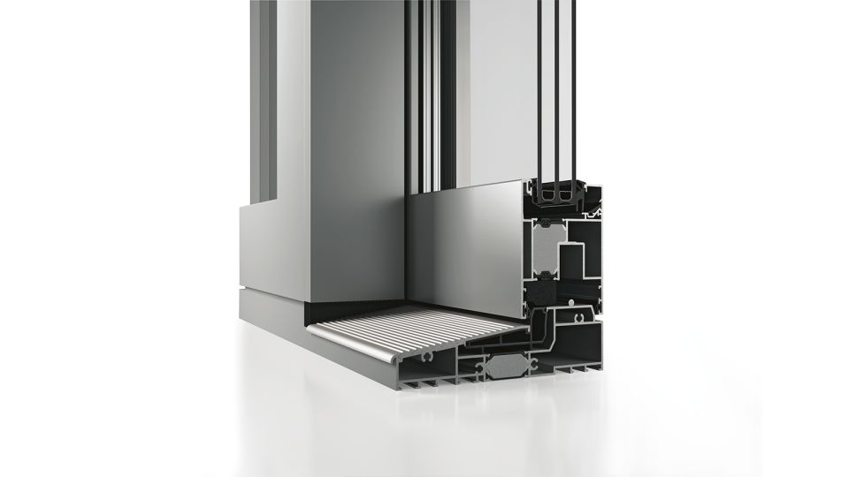 Hebe-Schiebetür-System heroal S 77 Hebe-Schiebetür-System heroal S 77