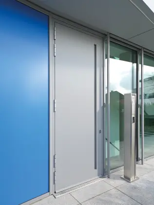 heroal Les Couleurs® Le Corbusier Haustür mit Drainagesystem heroal DS